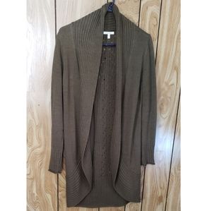 Maurices green cardigan